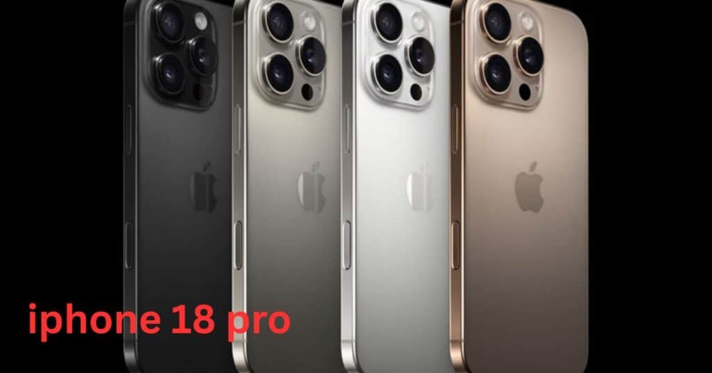 iphone 18 pro