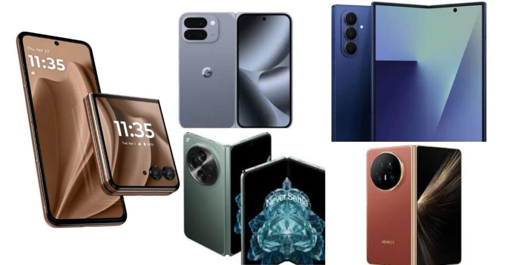 Foldable smartphones 2025