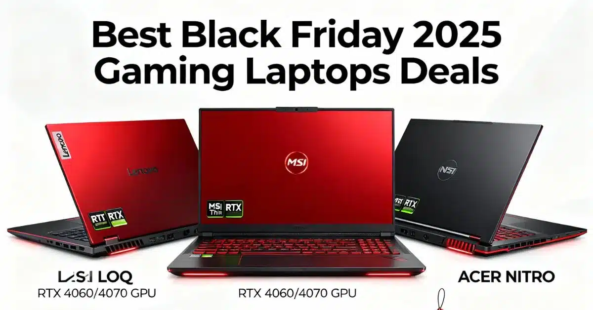 Best Gaming Laptops to Buy During Black Friday 2025
