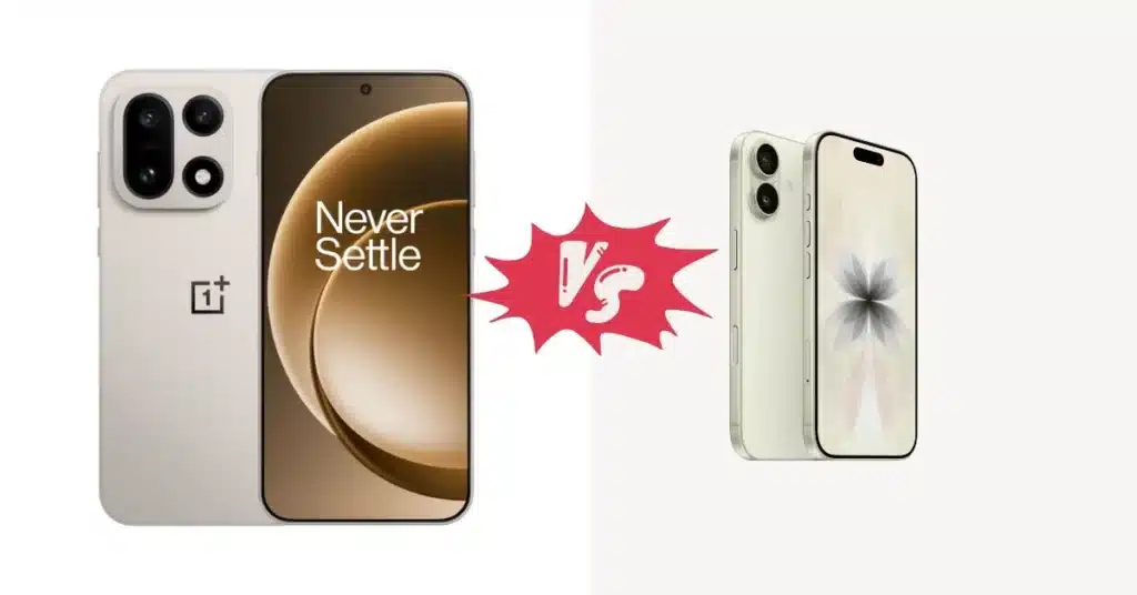 OnePlus 15 vs iPhone 17
