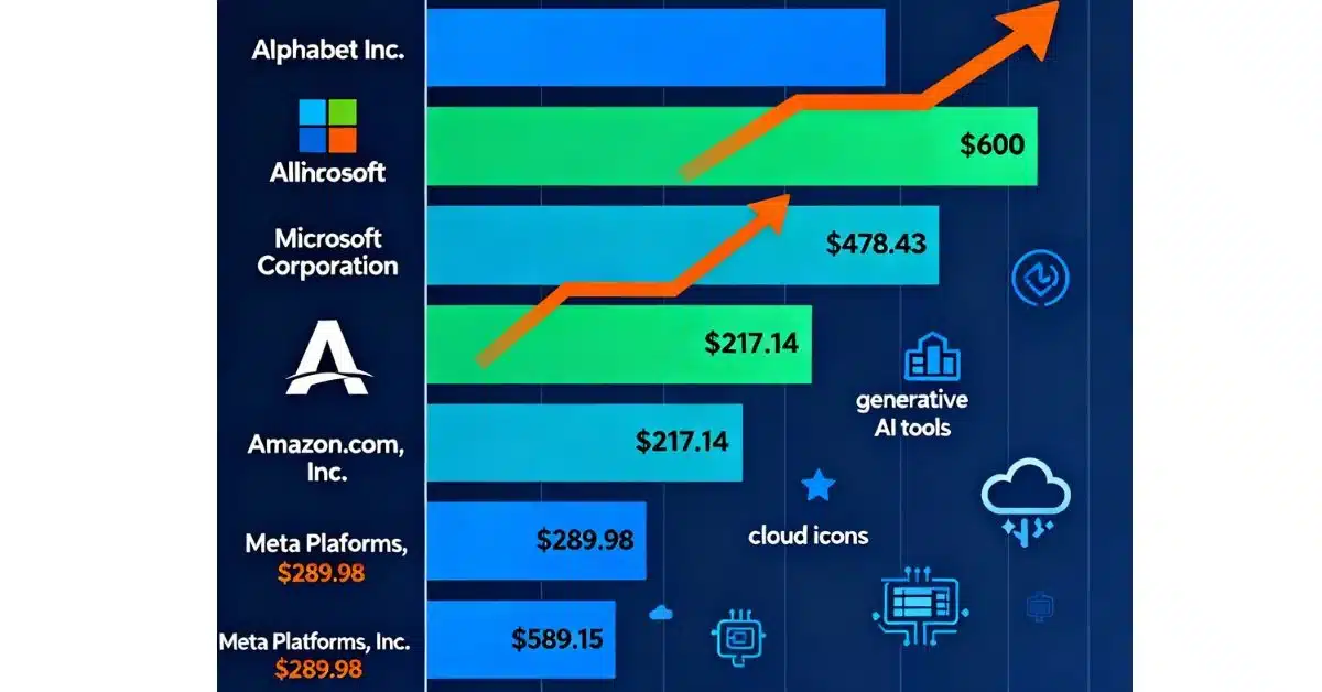 US Tech Giants Ramp Up AI Investments: $600 Billion Spending Boom by 2027